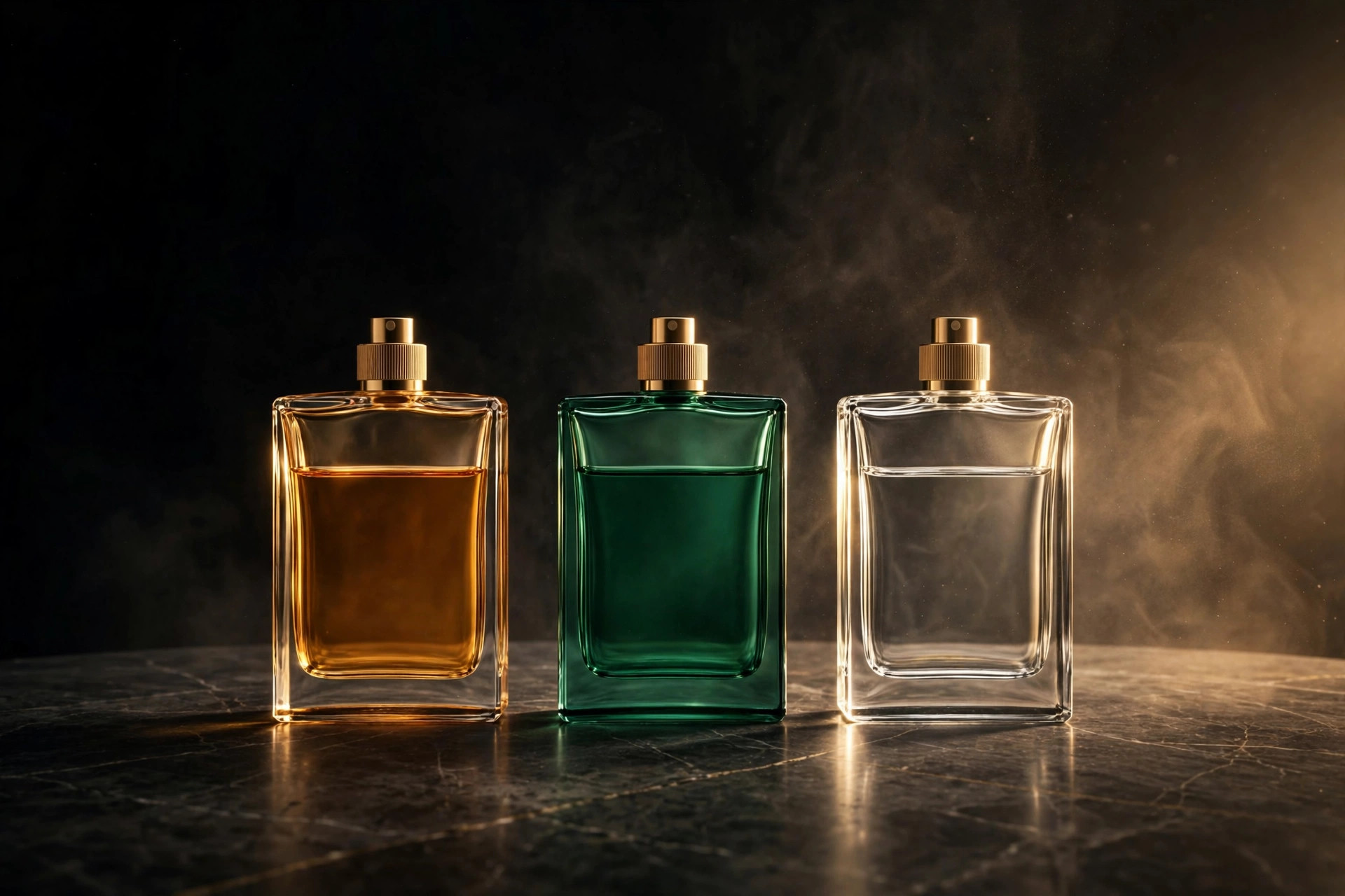 Ambre Sauvage among the three editions