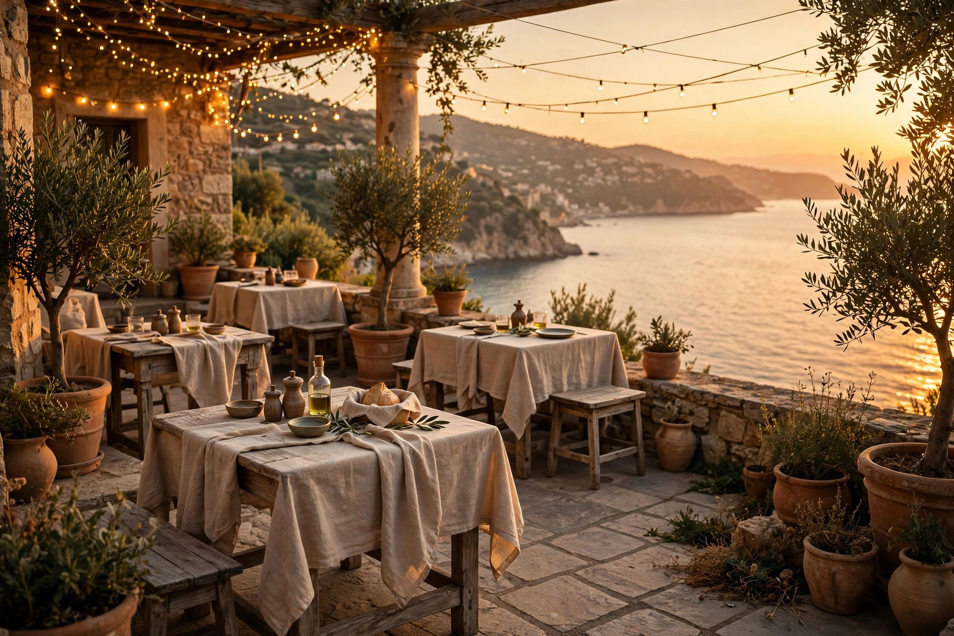 Terrace dining