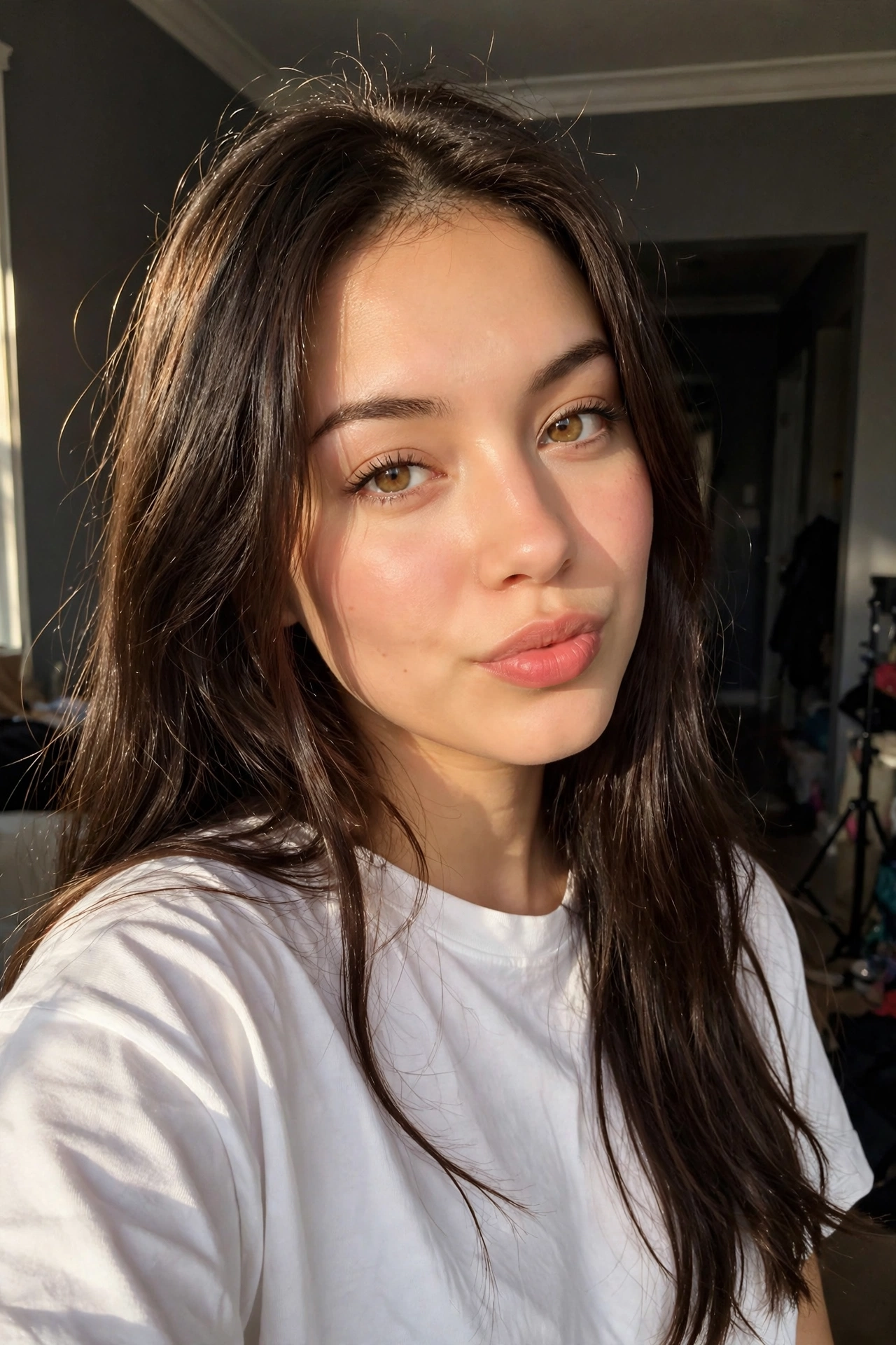 Nano Banana 2.1 Sunlit Smartphone Portrait preview 1