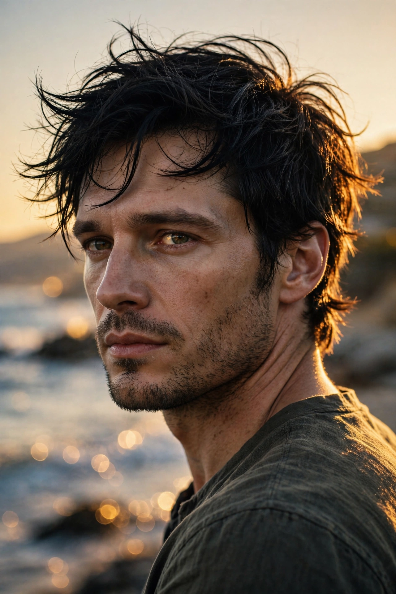 Nano Banana 2.1 Julian Crowe Golden Hour Portrait preview 1