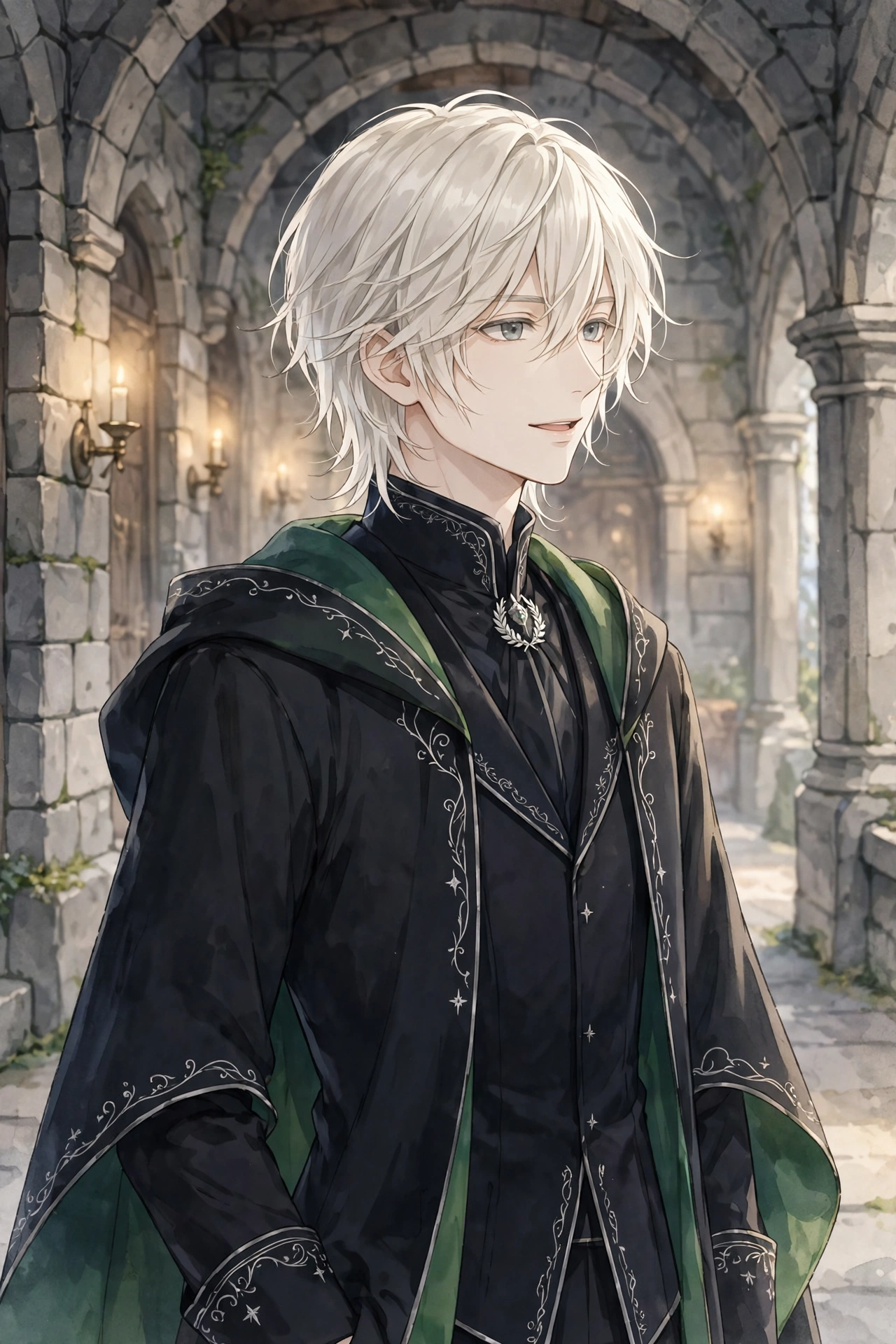 Seedream Lucien Ashford Wizard School Portrait preview 1