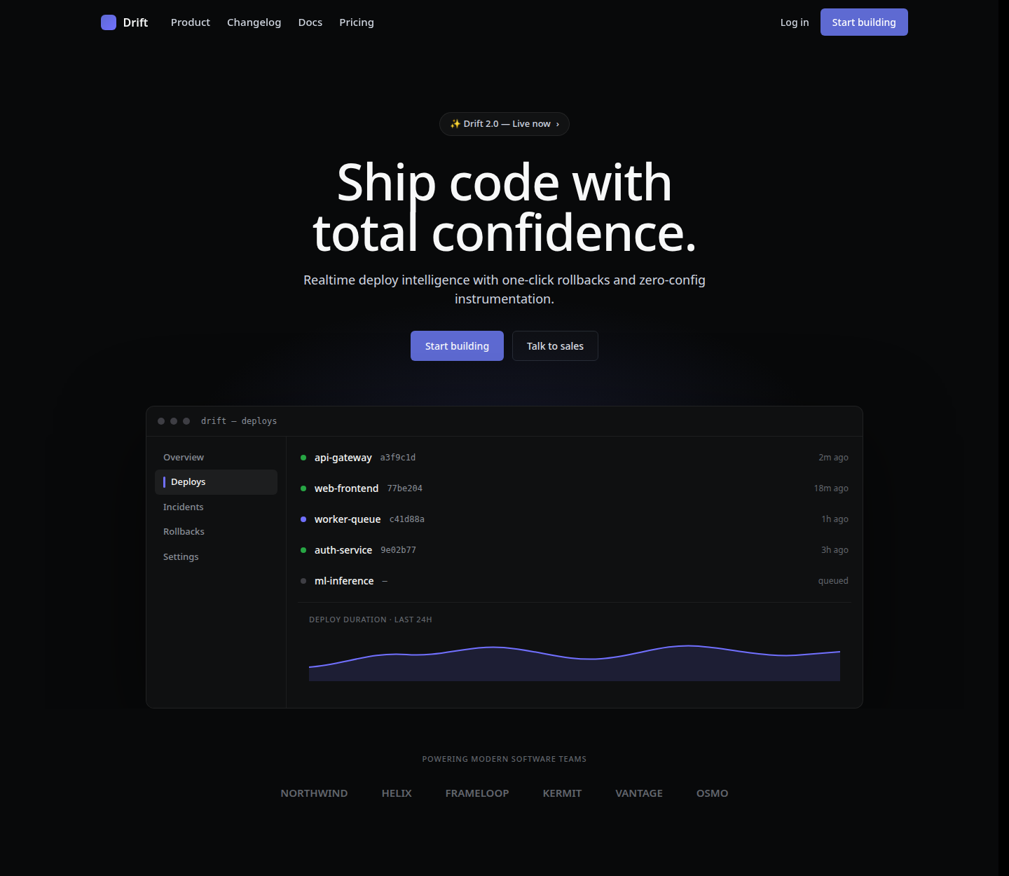 Linear-Style UI Design preview 1
