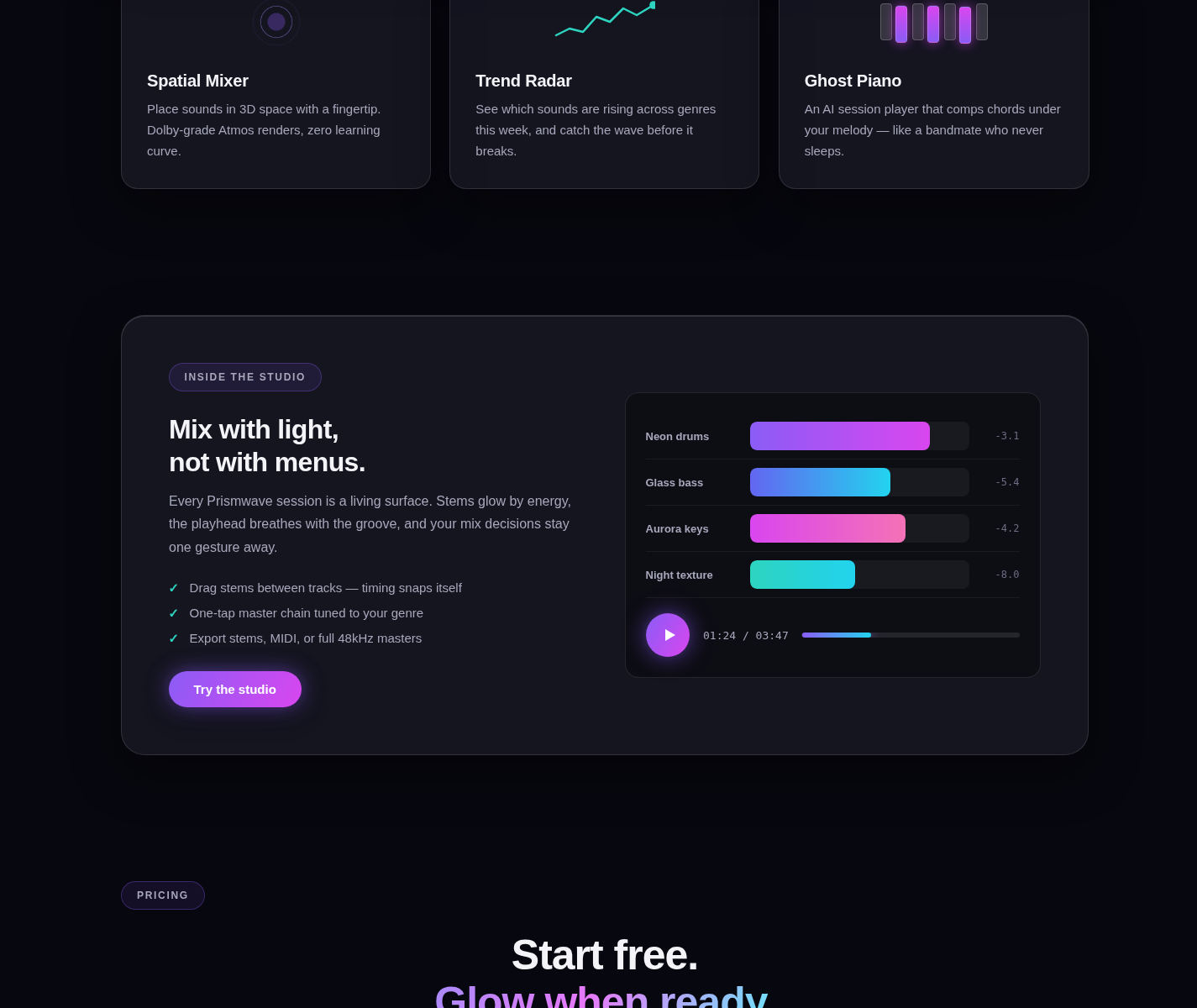 Aurora-Glass UI Design preview 2