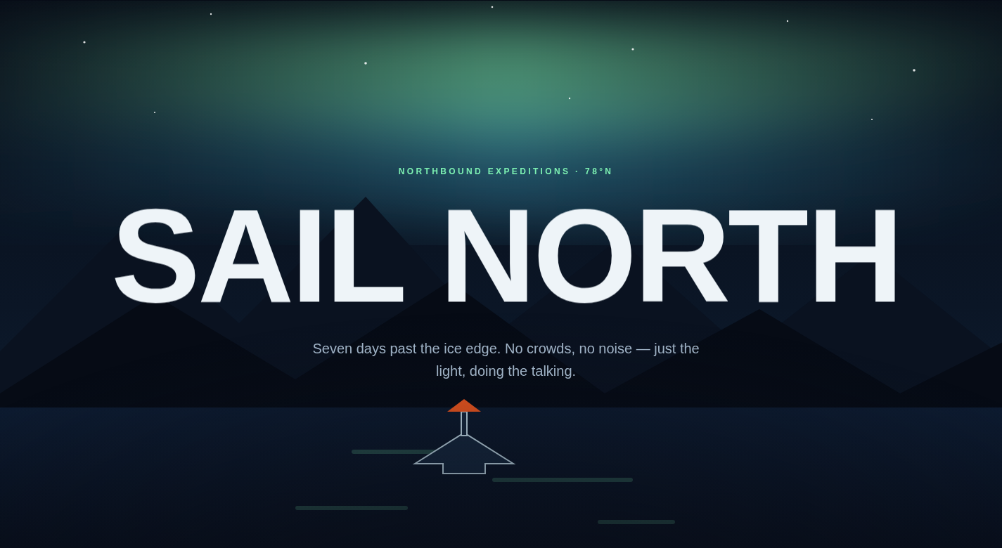 Scroll Narrative UI preview 1