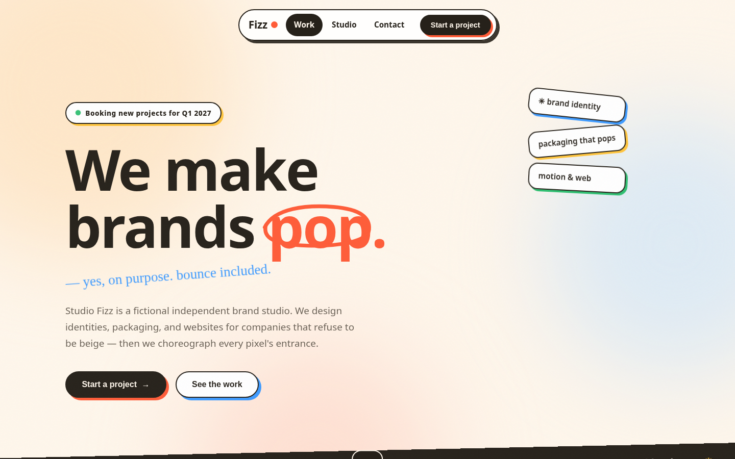 Page Transition UI preview 1