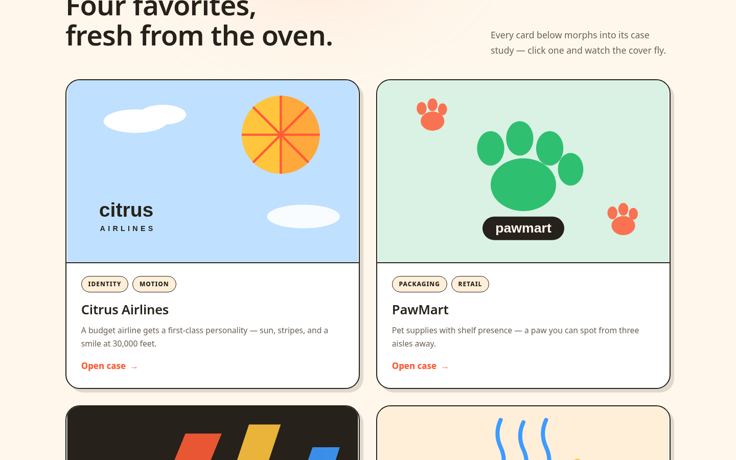 Page Transition UI preview 2