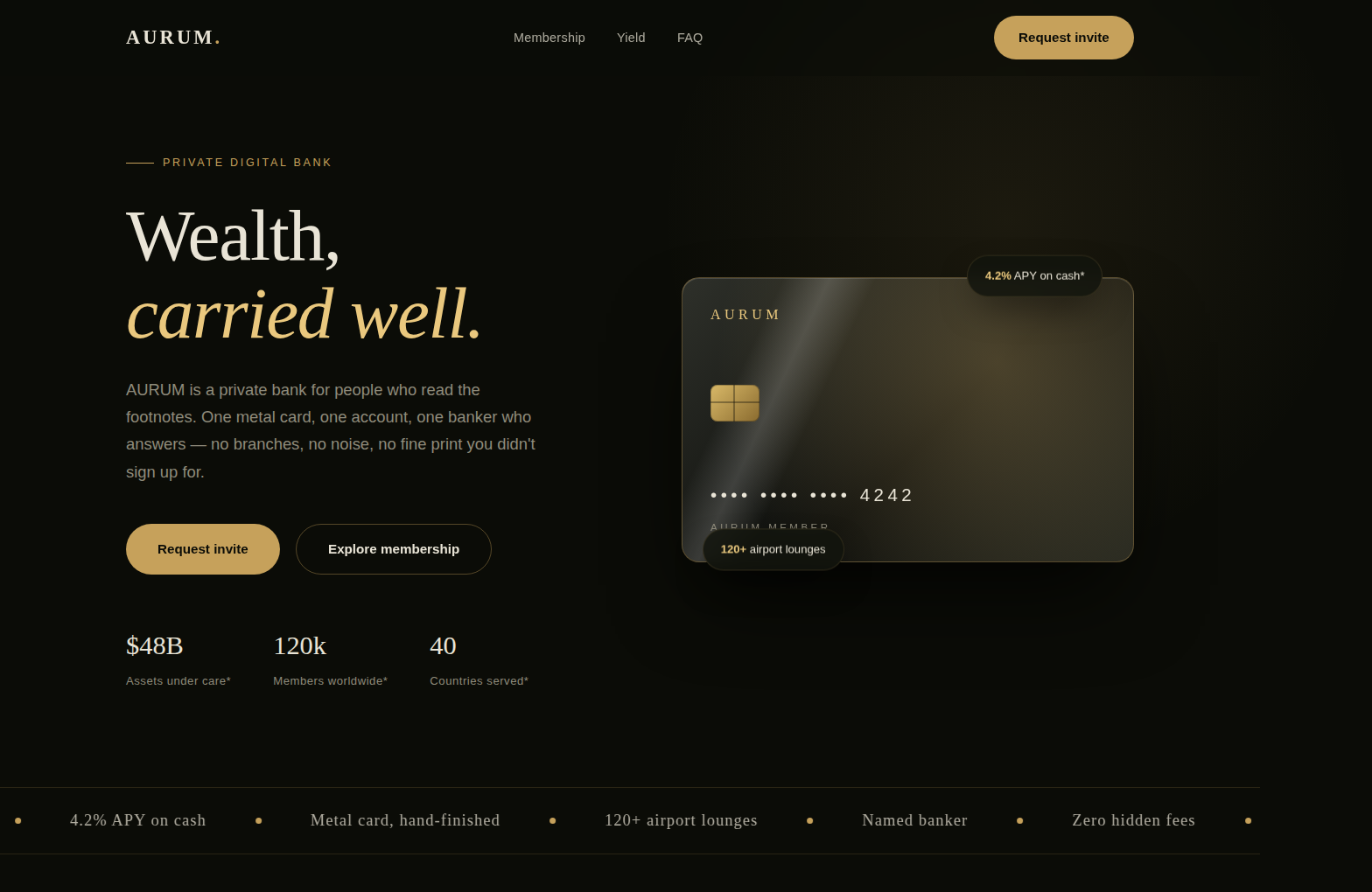 Private Bank UI preview 1