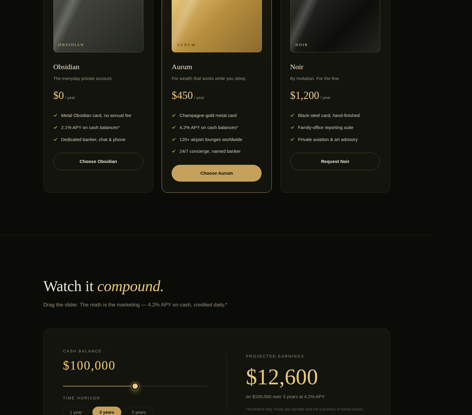 Private Bank UI preview 2