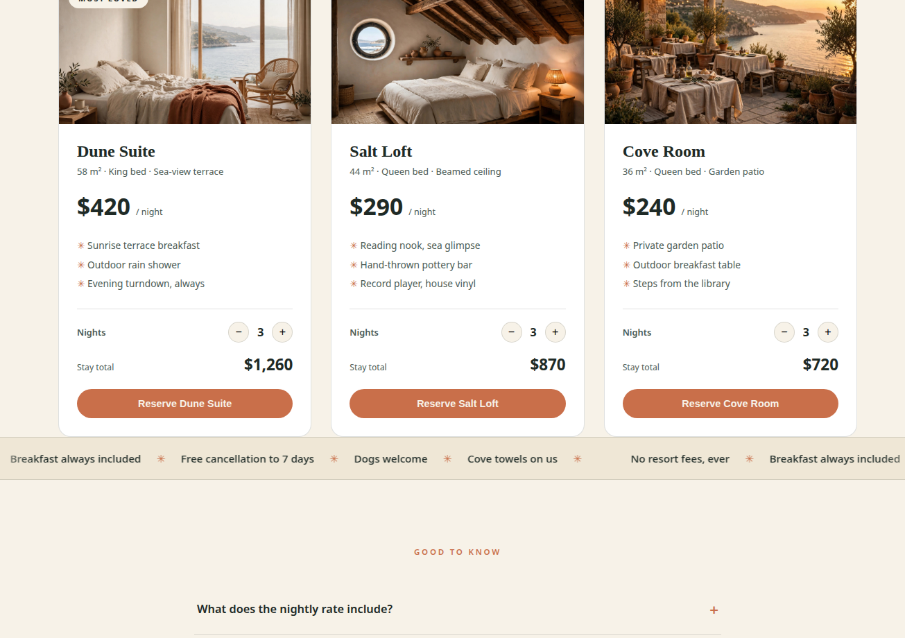 Marquee & Number UI preview 1